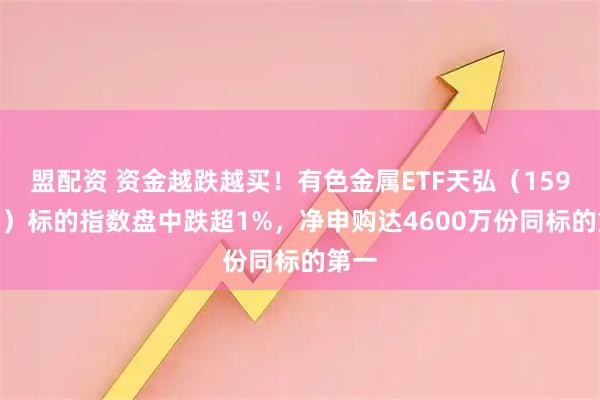 盟配资 资金越跌越买！有色金属ETF天弘（159157）标的指数盘中跌超1%，净申购达4600万份同标的第一