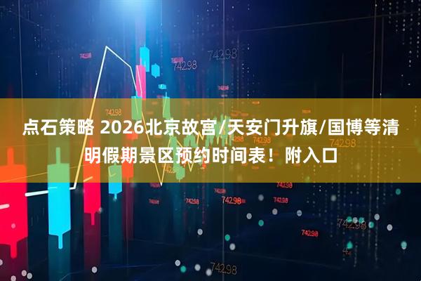 点石策略 2026北京故宫/天安门升旗/国博等清明假期景区预约时间表！附入口