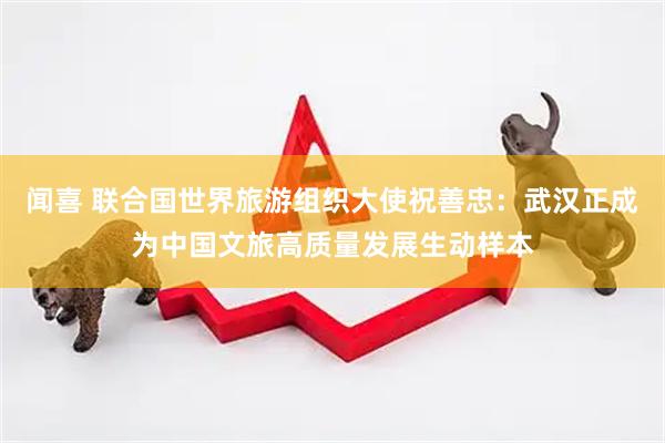 闻喜 联合国世界旅游组织大使祝善忠：武汉正成为中国文旅高质量发展生动样本