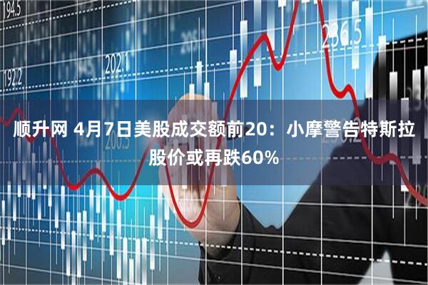 顺升网 4月7日美股成交额前20：小摩警告特斯拉股价或再跌60%